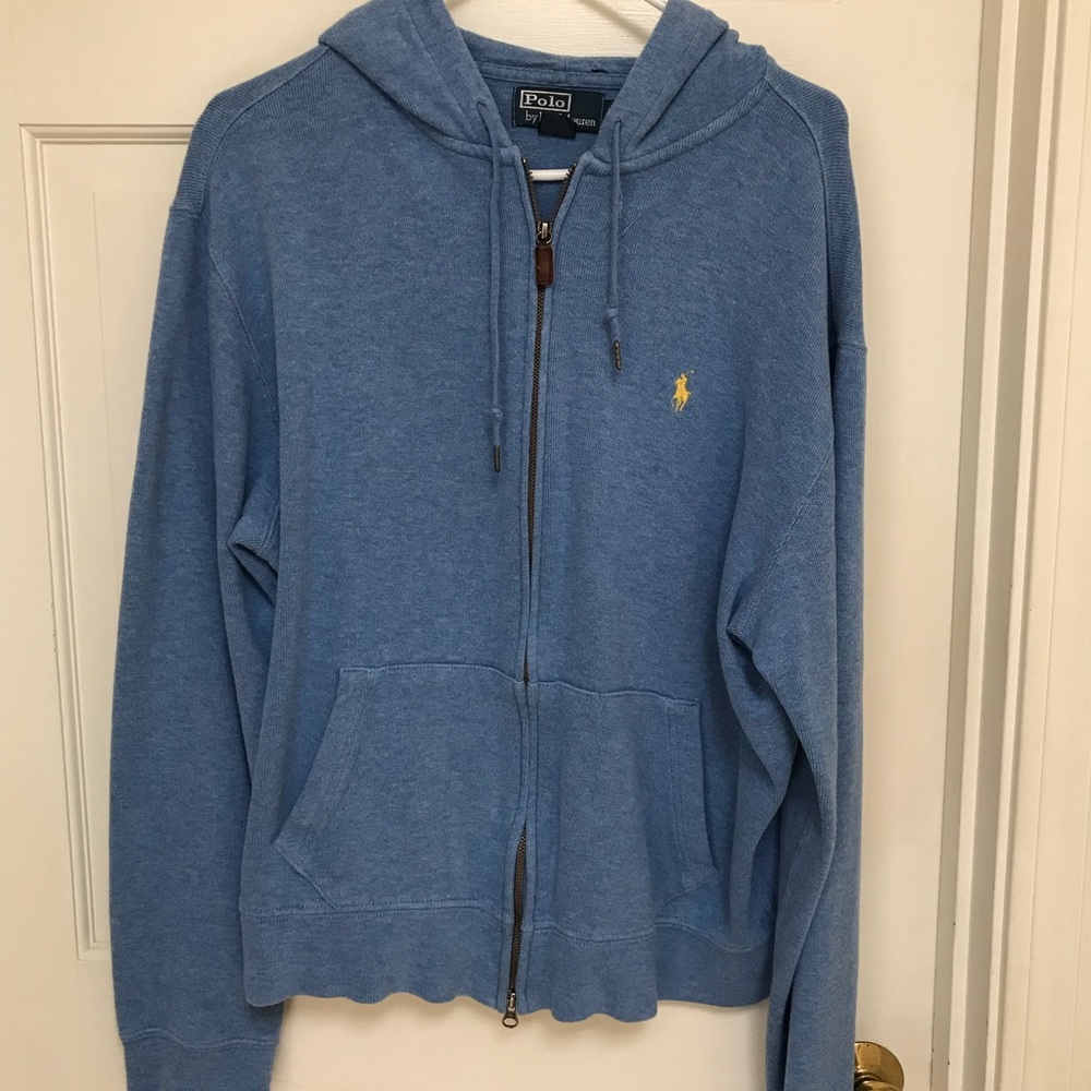 Ralph Lauren Polo full zip hoodie. Size L